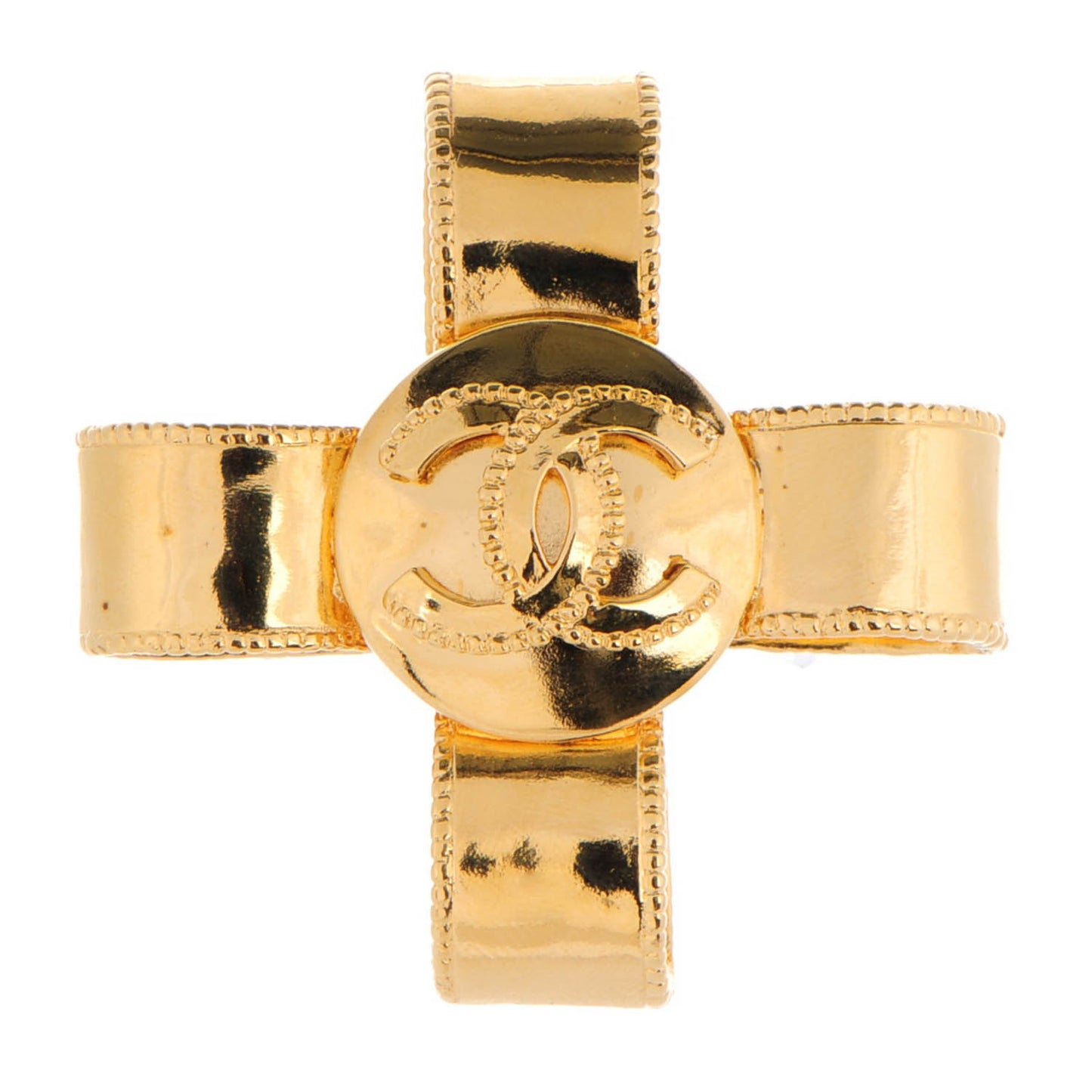 CC Brooch Gold