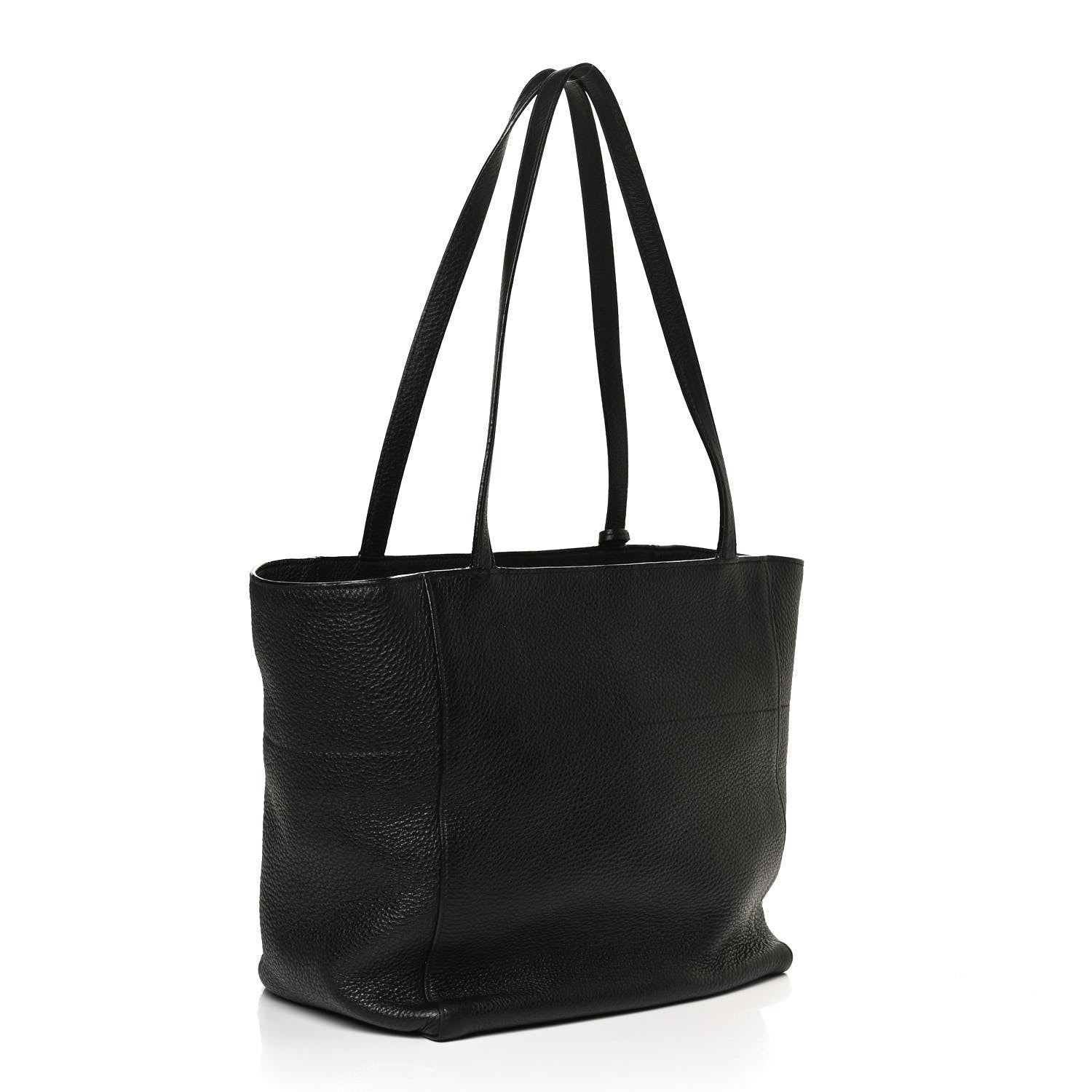 Prada Vitello Phenix Shopping Tote Black 2 of 9