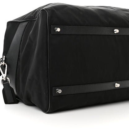 Prada Tessuto Nylon Saffiano Carry On Travel Bag Black 8 of 10
