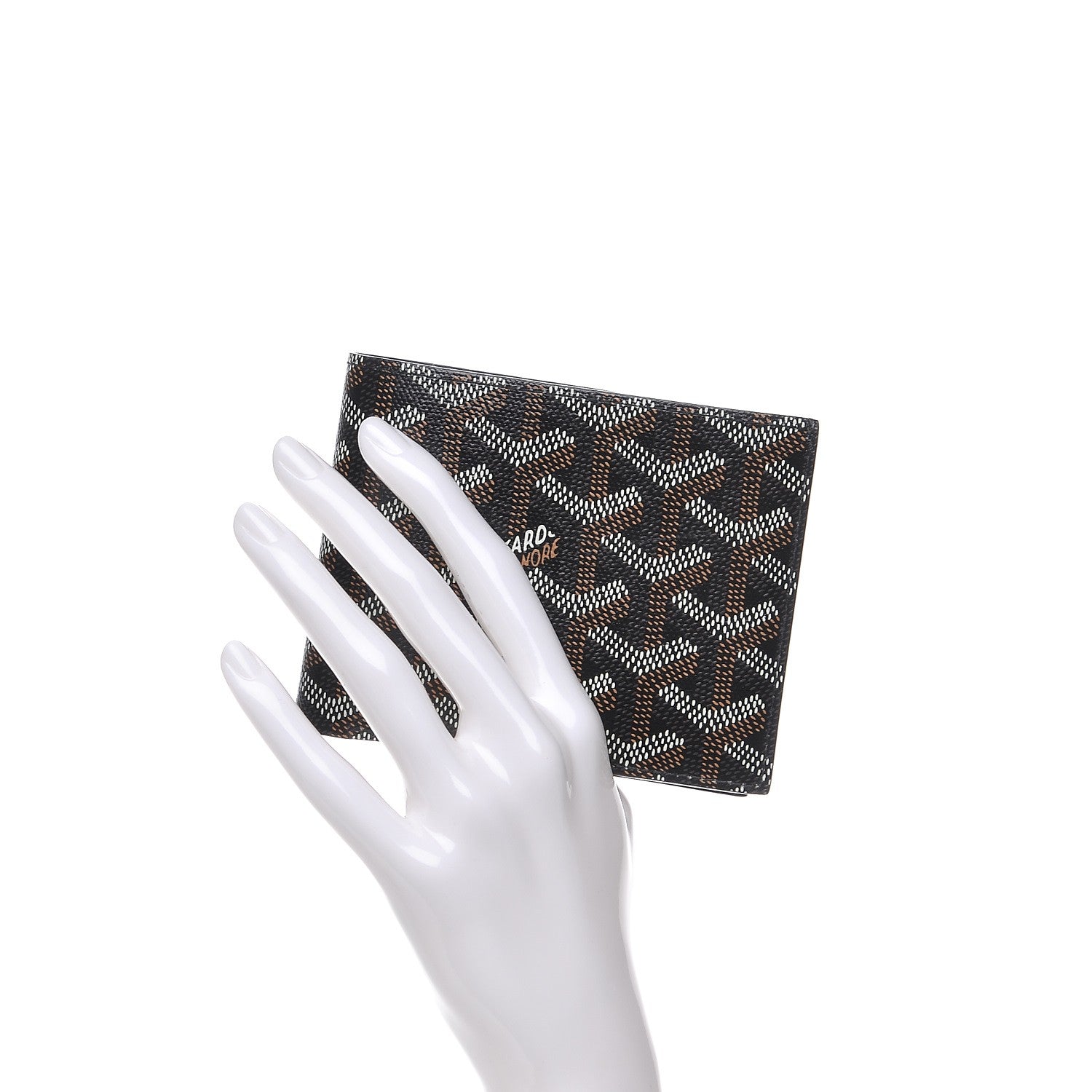 Goyard Goyardine Bi-Fold Victoire PM Wallet Black 2 of 8