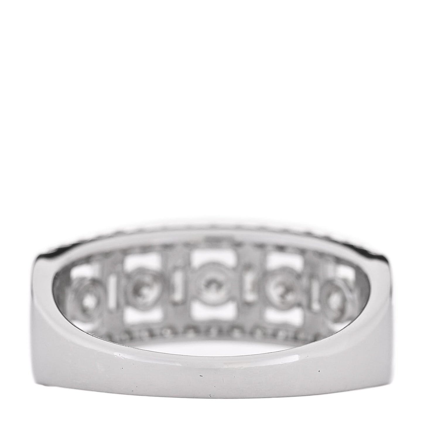 Platinum Diamond 1.00ctw Openwork Band Ring 53 6.25