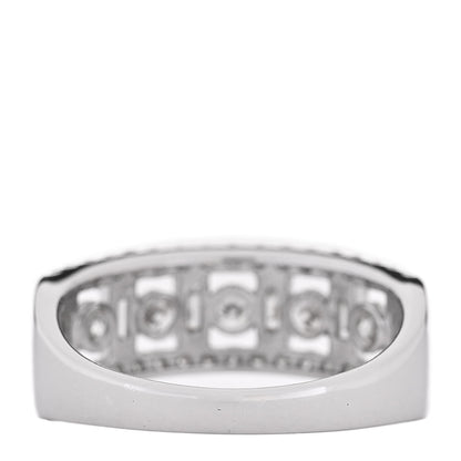 Parker & West by FASHIONPHILE Platinum Diamond 1.00ctw Openwork Band Ring 53 6.25 4 of 9