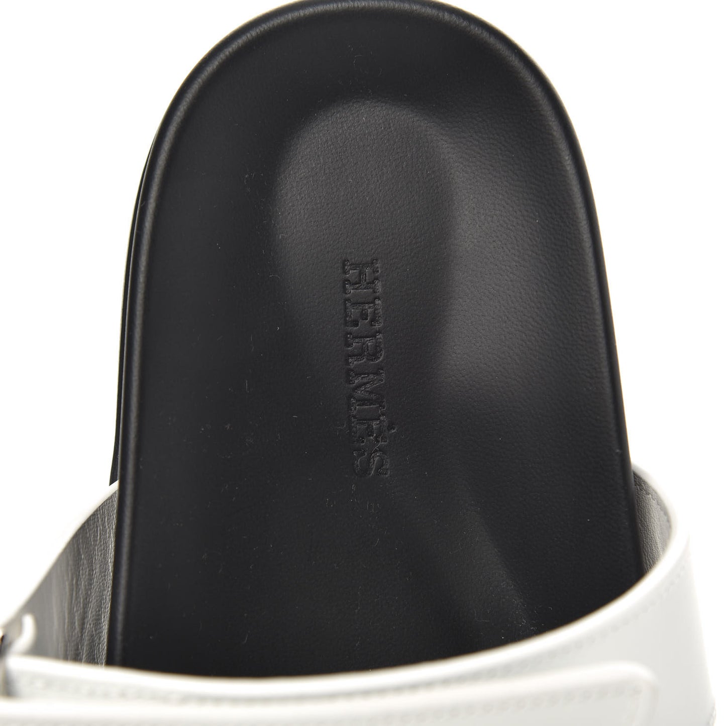 Calfskin Womens Chypre Sandals 37 White