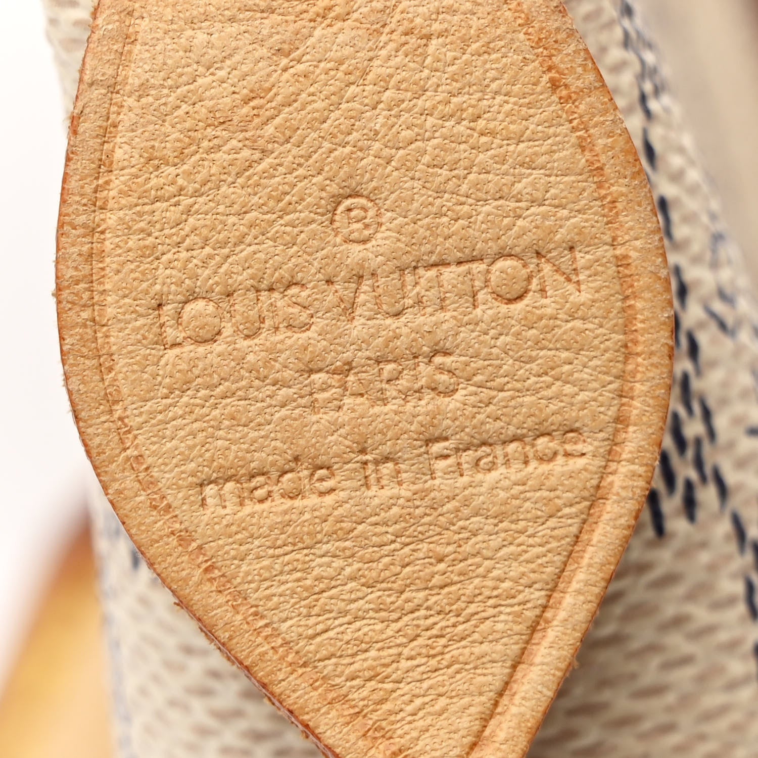 Louis Vuitton Damier Azur Saleya PM 6 of 15
