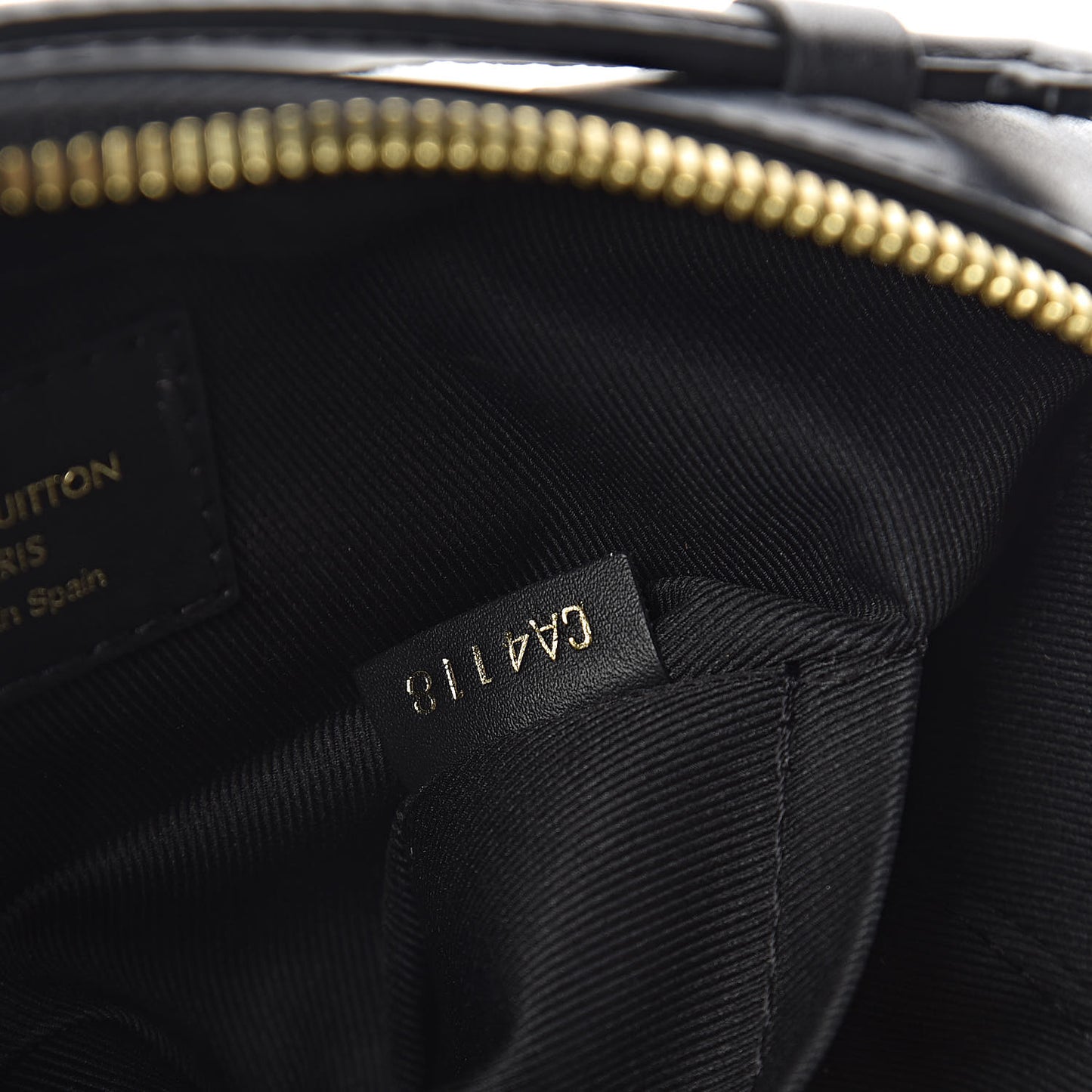 Monogram Saintonge Black