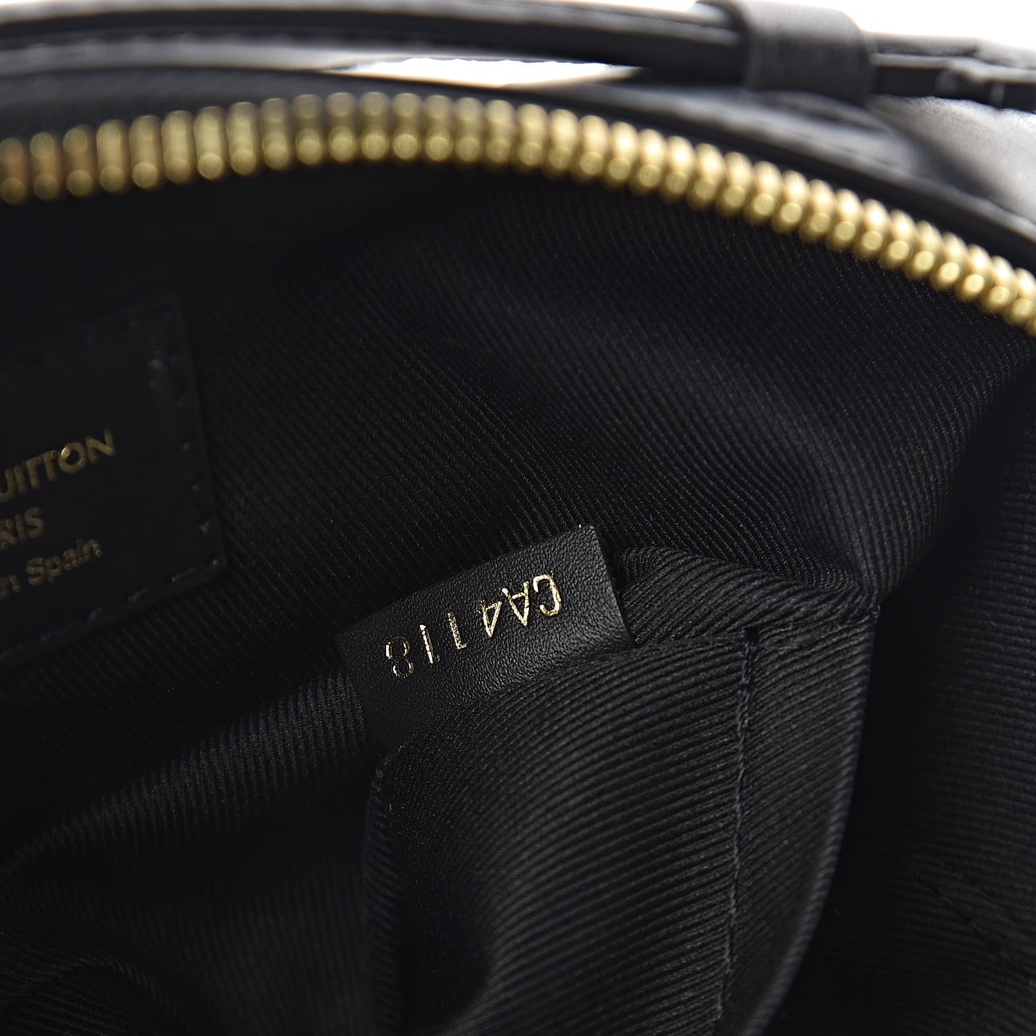 Louis Vuitton Monogram Saintonge Black 7 of 10