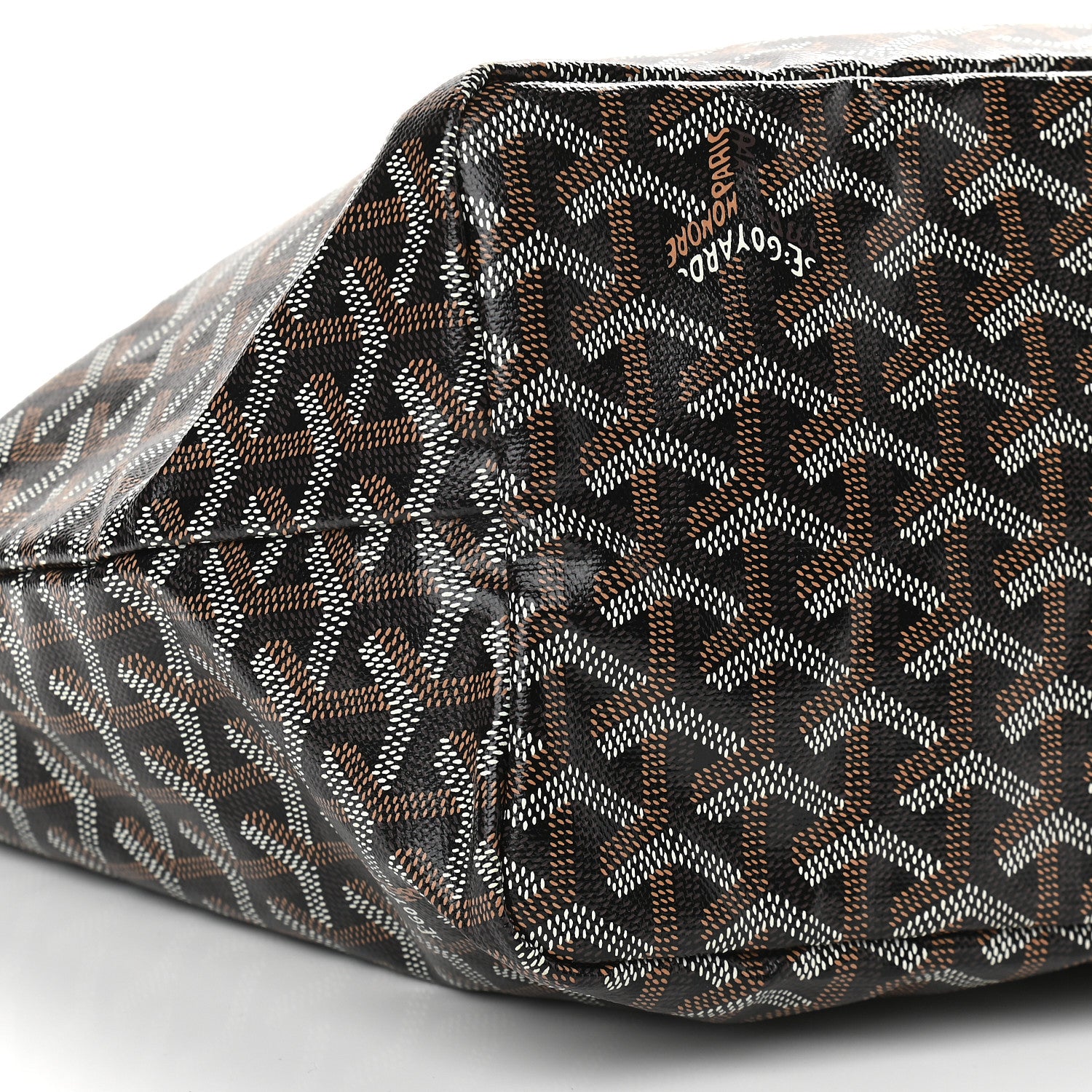 Goyard Goyardine Saint Louis PM Black Gold 6 of 9