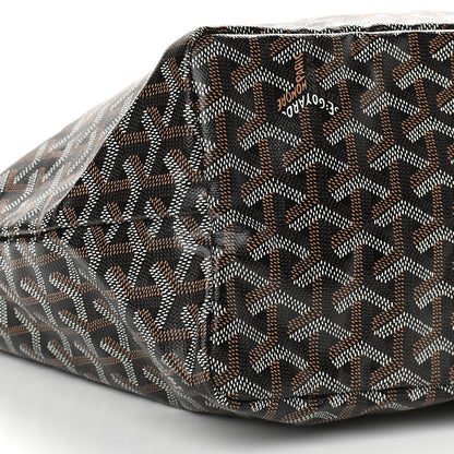 Goyard Goyardine Saint Louis PM Black Gold 6 of 9