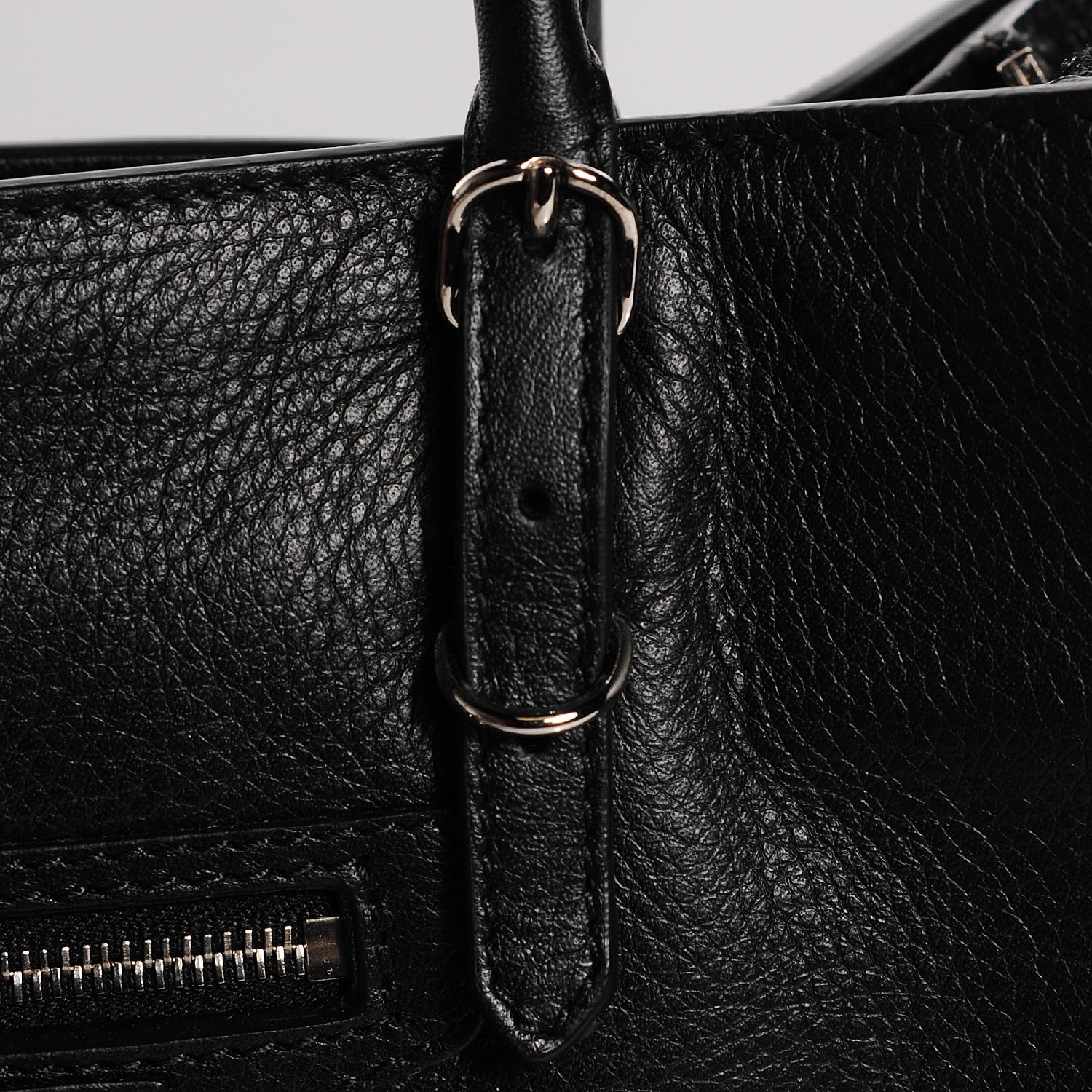 Balenciaga Calfskin Papier Mini A4 Tote Black 8 of 11