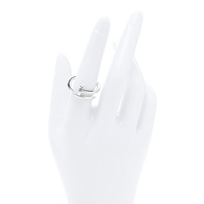 Cartier 18K White Gold Juste Un Clou Ring 57 8 2 of 6