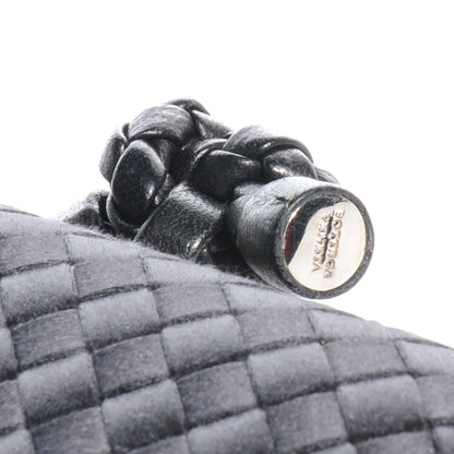 Bottega Veneta Satin Knot Clutch Nero Black 8 of 9