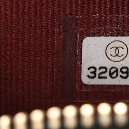 Chanel Lambskin Quilted CC In Love Heart Clutch With Chain Black 7 of 11