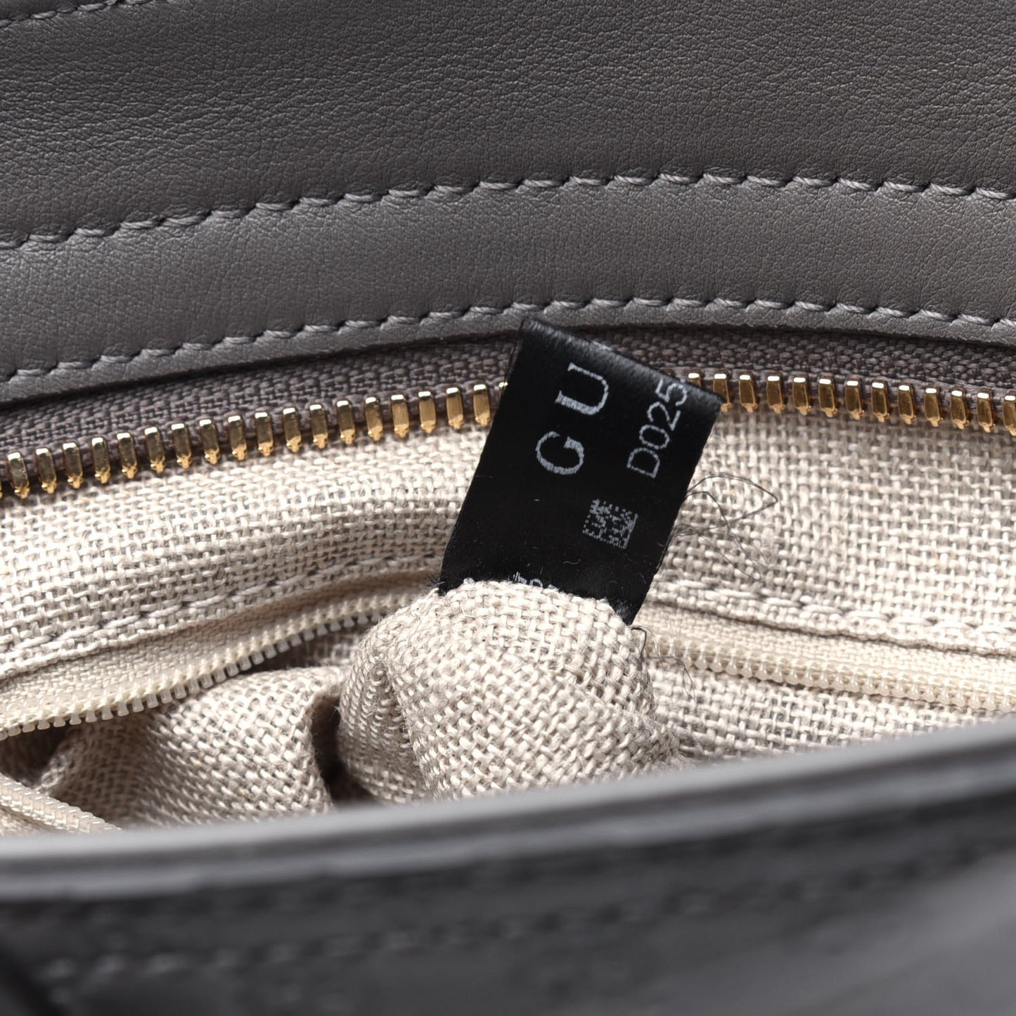 Microguccissima Small Bree Tote Graphite