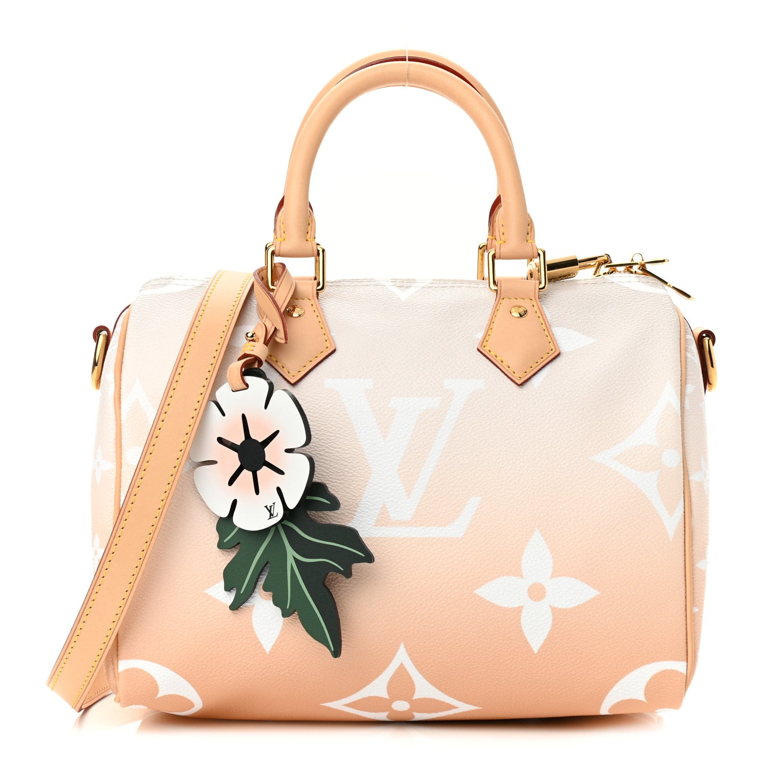 Louis Vuitton Monogram Giant By The Pool Speedy Bandouliere 25 Brume 1 of 11