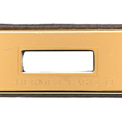 Hermes Togo Kelly Retourne 32 Etoupe 17 of 33