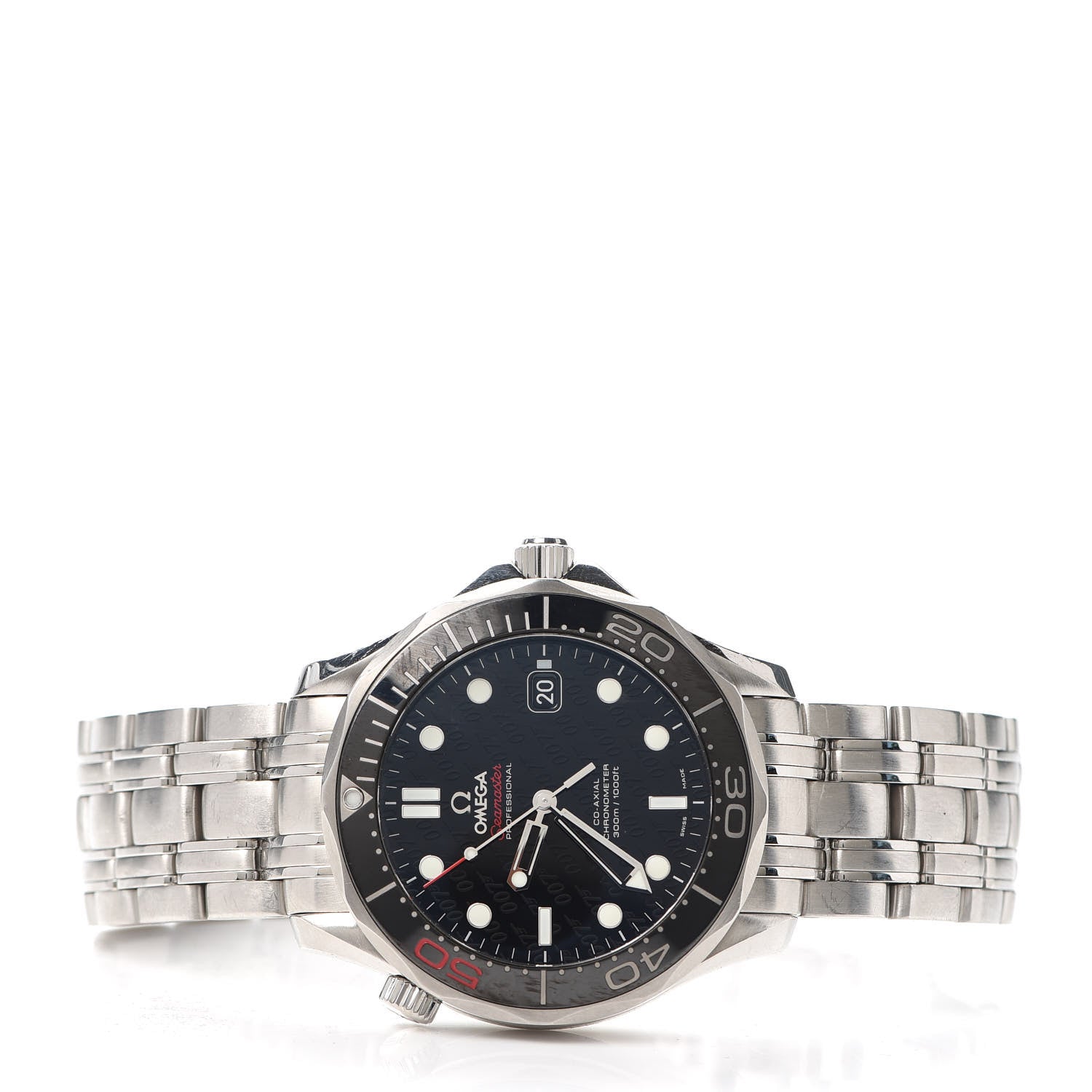 Omega Stainless Steel 41mm Seamaster 007 50th Anniversary Automatic Watch Black 212.30.41.20.01.005 2 of 7
