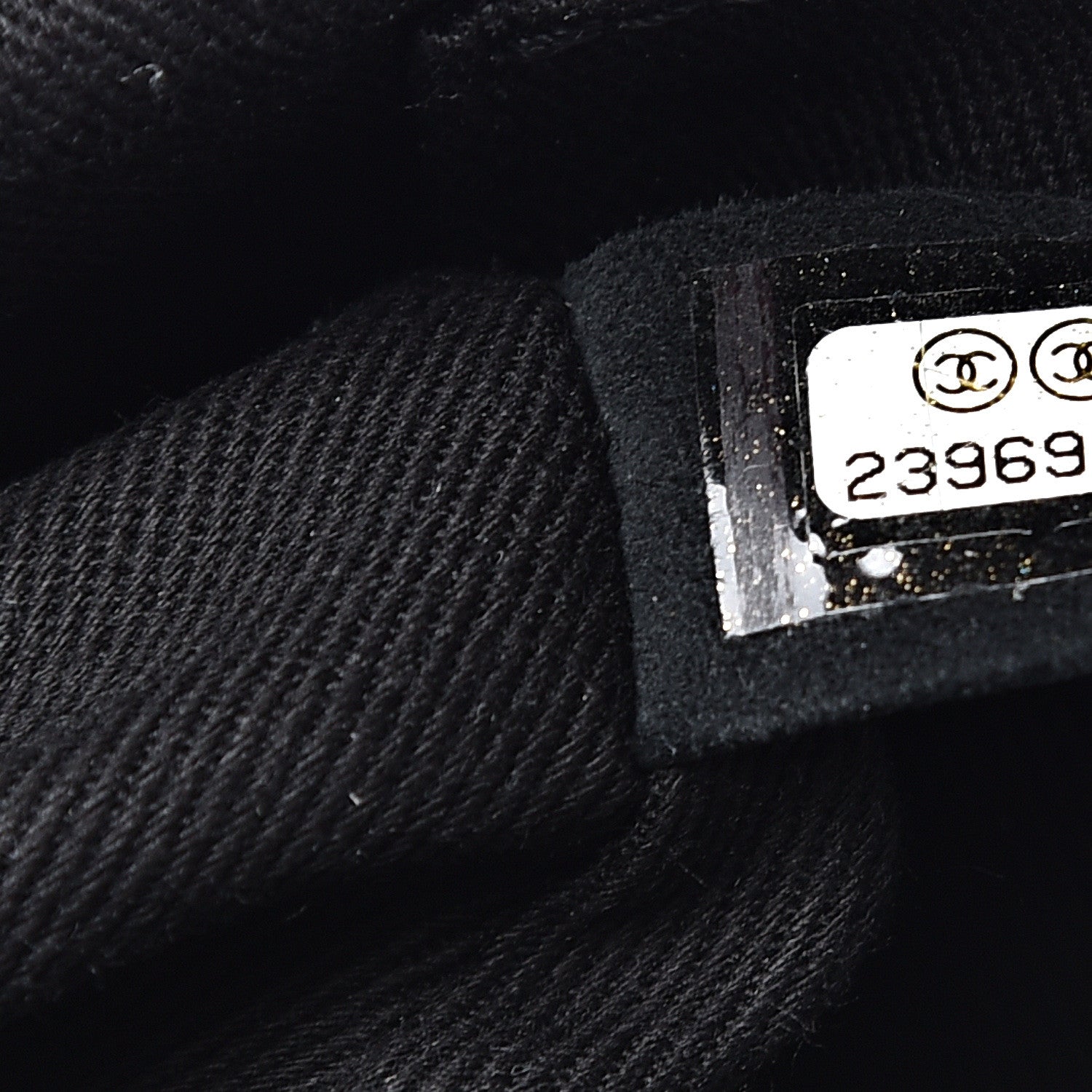 Chanel Caviar Stitched Banane Waist Bag Fanny Pack Black 6 of 8