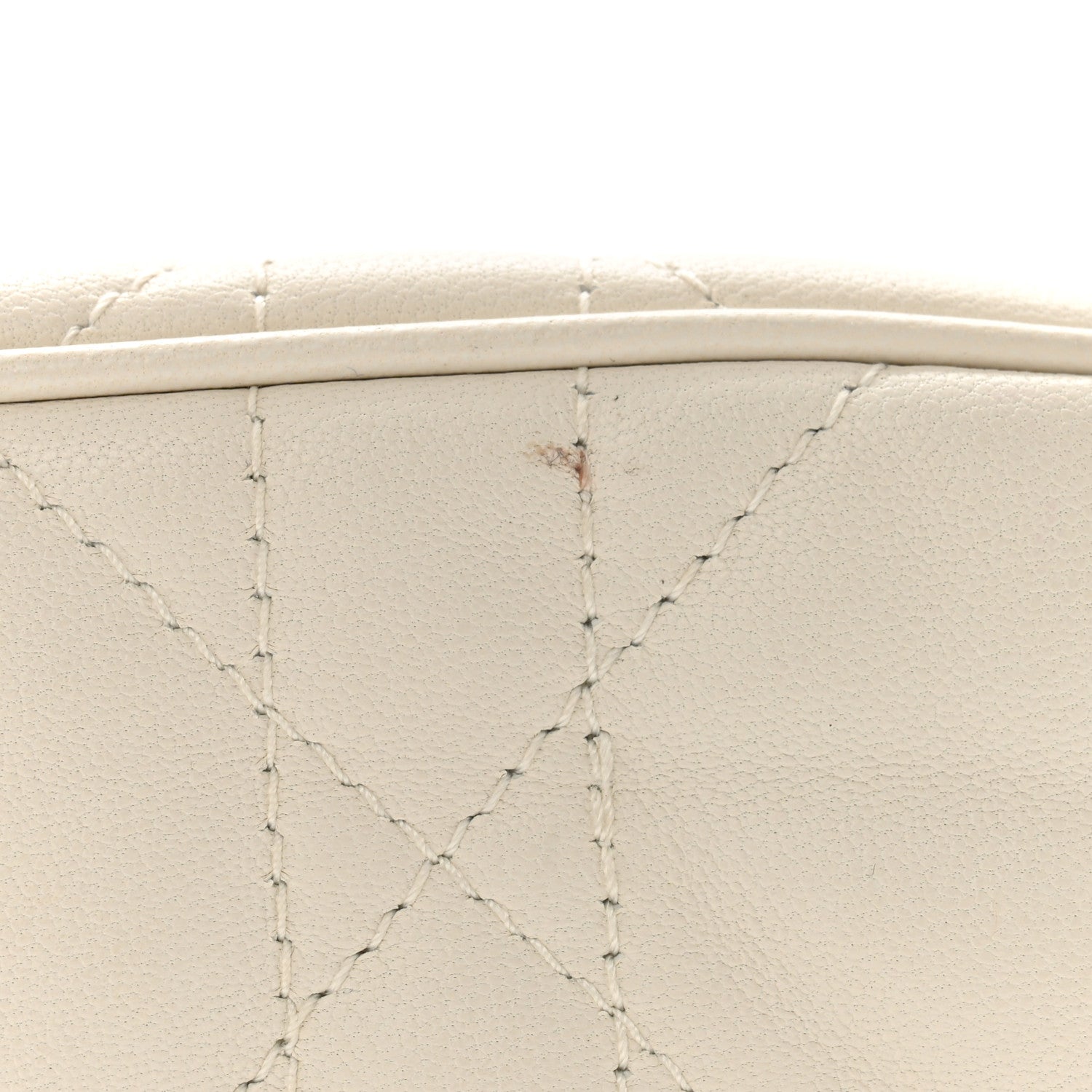 Christian Dior Lambskin Cannage CD Lounge Bag Latte 11 of 13