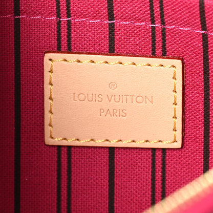 Louis Vuitton Monogram Neverfull MM GM Pochette Pivoine 6 of 7