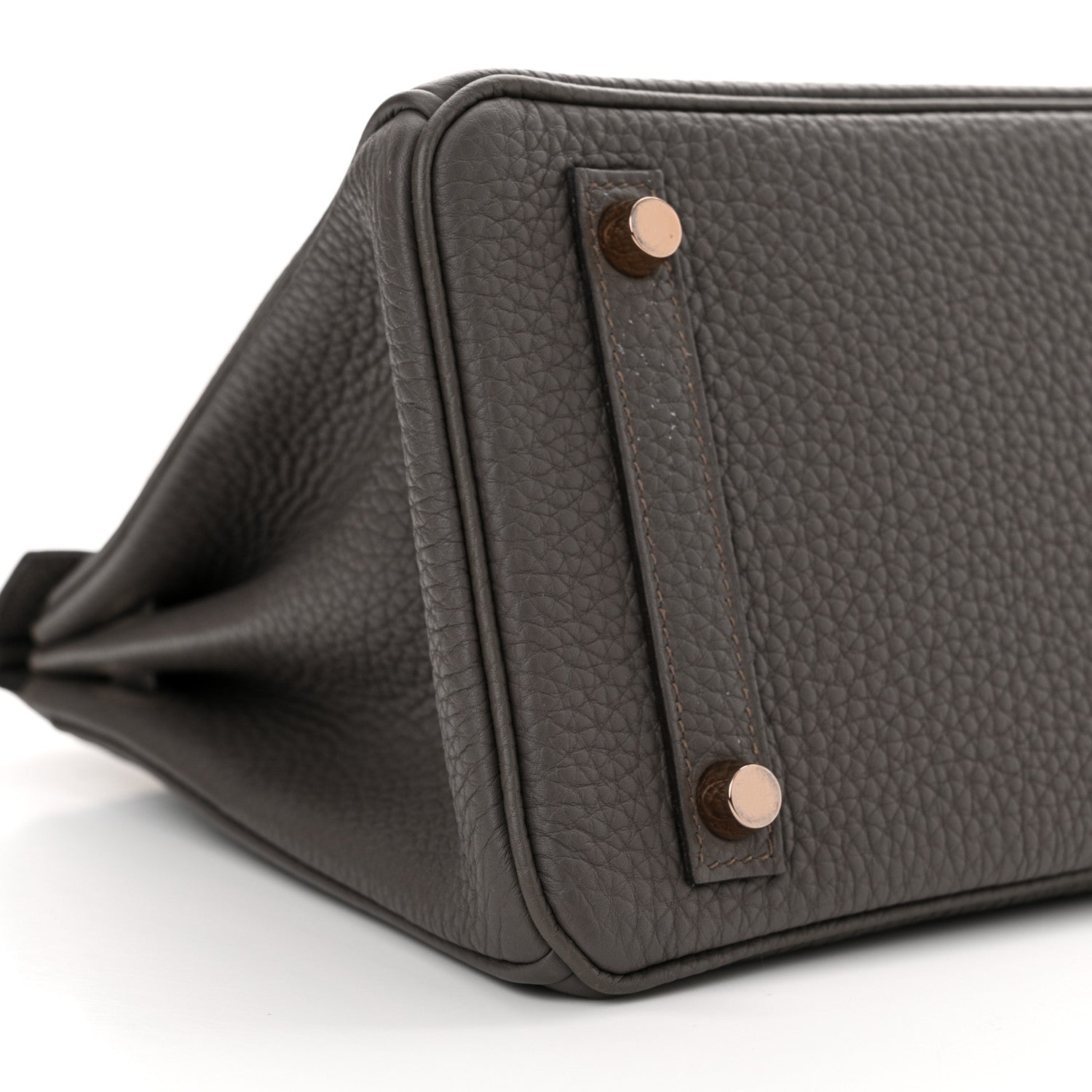 Hermes Togo Birkin 25 Etain 9 of 15