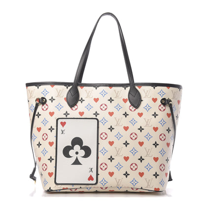 Louis Vuitton Game On Neverfull MM White 1 of 10