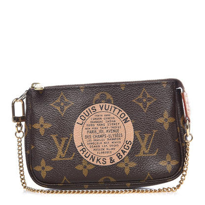 Louis Vuitton Monogram Complice Trunks and Bags Mini Pochette Accessories Beige 1 of 8