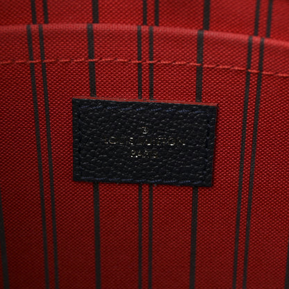 Louis Vuitton Empreinte Montaigne MM Marine Rouge 6 of 9
