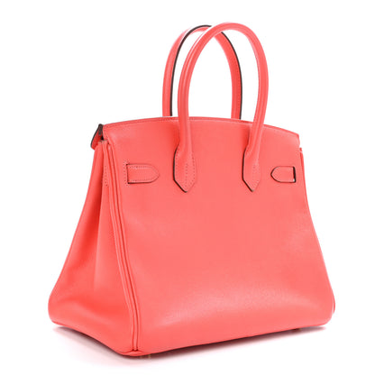Hermes Epsom BIRKIN 30 Rose Jaipur 3 of 18