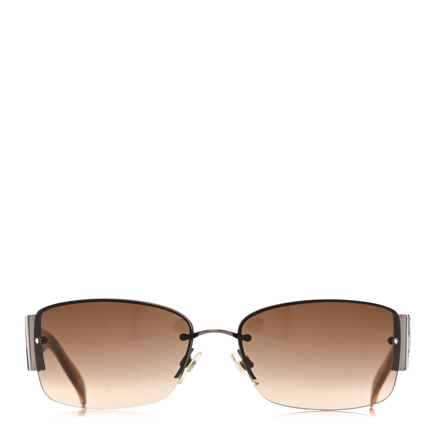 Chanel Crystal CC Sunglasses 4117-B Tortoise 2 of 7