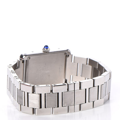 Cartier Stainless Steel 24mm Tank Solo Quartz Watch 3 of 11