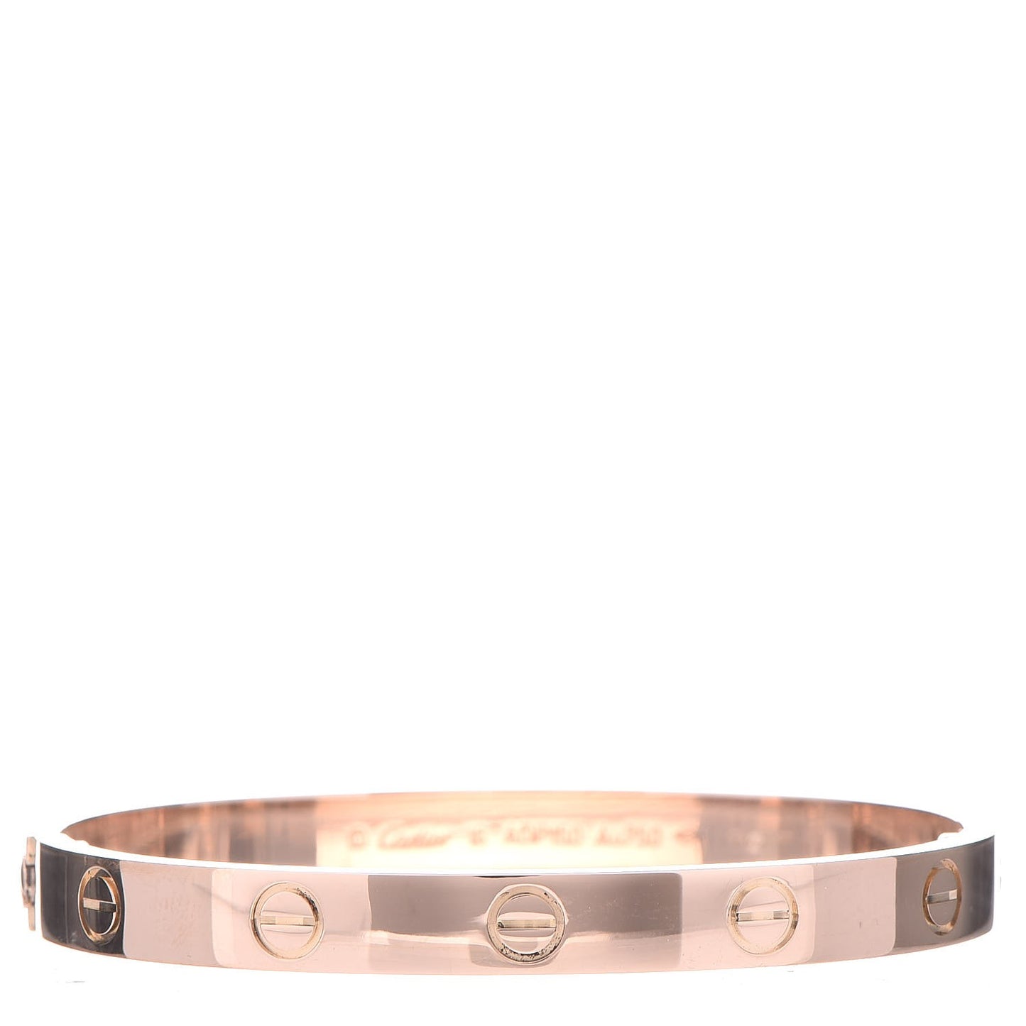 18K Pink Gold LOVE Bracelet 16