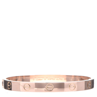 Cartier 18K Pink Gold LOVE Bracelet 16 1 of 5