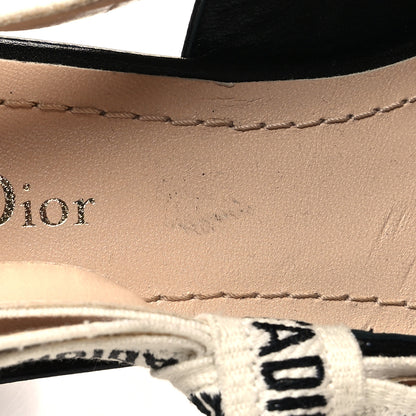 Christian Dior Lambskin Ribbon J'Adior Slingback 65mm Pumps 39.5 Black 9 of 9
