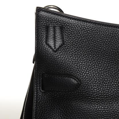 Hermes Taurillon Clemence Jypsiere 34 Black 13 of 17