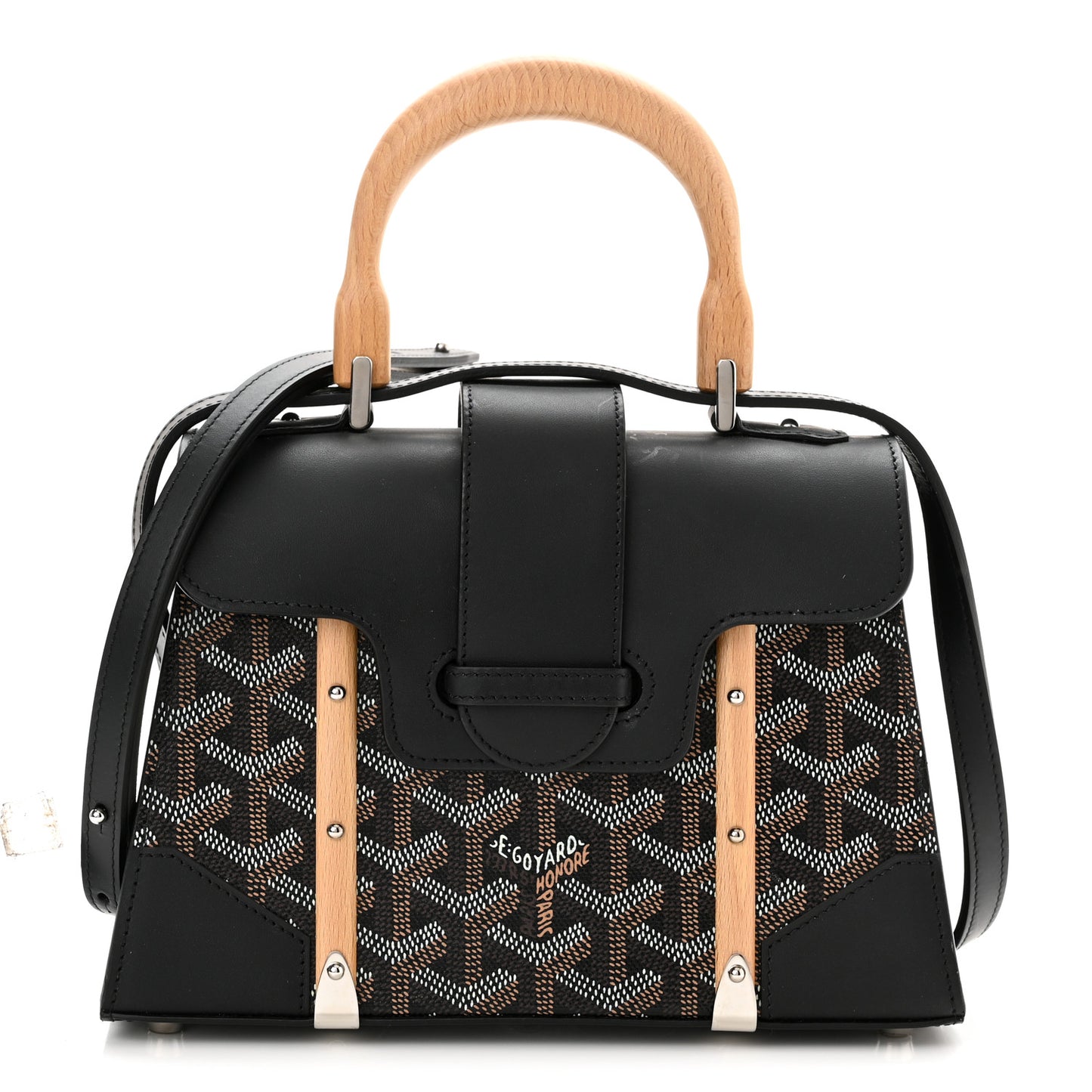 Goyardine Structure Mini Saigon Black