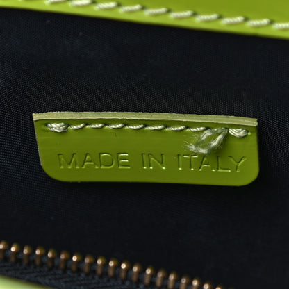 Burberry Patent Small Leigh Crossbody Bag Lemon Green 7 of 17