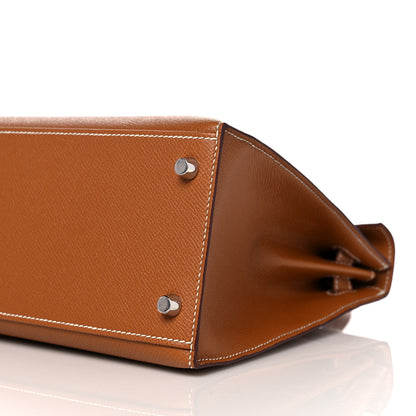Hermes Epsom Kelly Sellier 28 Gold 9 of 38