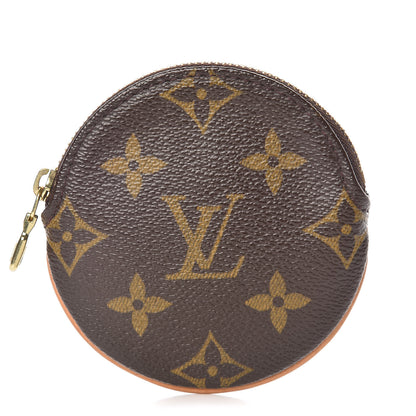 Louis Vuitton Monogram Round Coin Purse 1 of 6