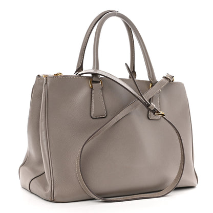 Prada Saffiano Medium Galleria Double Zip Tote Argilla 3 of 13
