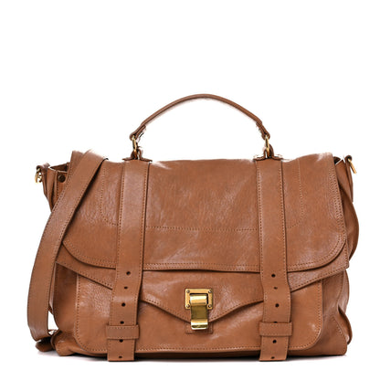 Proenza Schouler Lambskin PS1 Satchel Birch 1 of 30