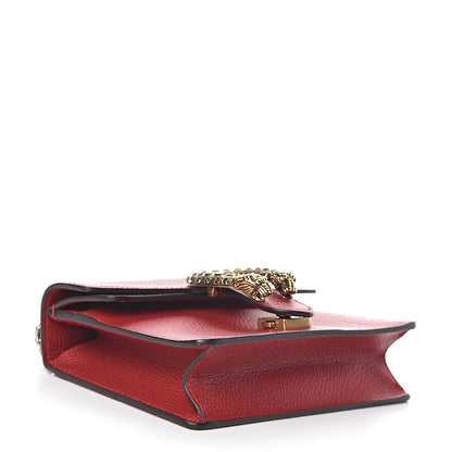Gucci Calfskin Mini Dionysus Shoulder Bag Hibiscus Red 4 of 10