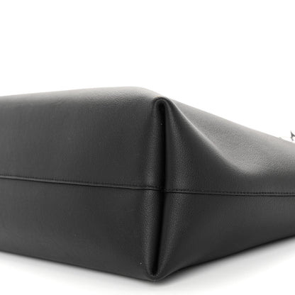 Saint Laurent SAINT LAURENT Calfskin Large Shopping Tote Black 9 of 9