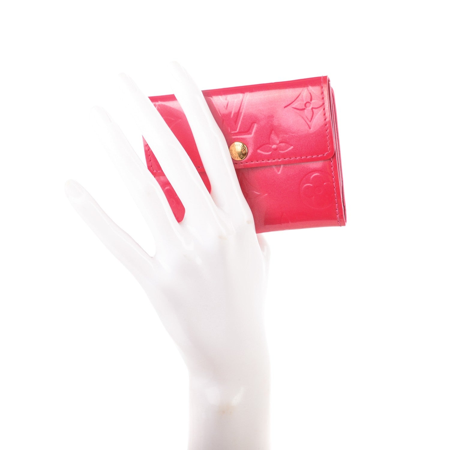 Louis Vuitton Vernis Ludlow Wallet Framboise 2 of 7