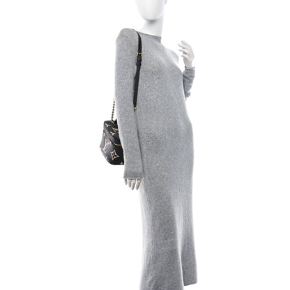 Louis Vuitton Empreinte Monogram Giant Vanity PM Black Beige 2 of 9