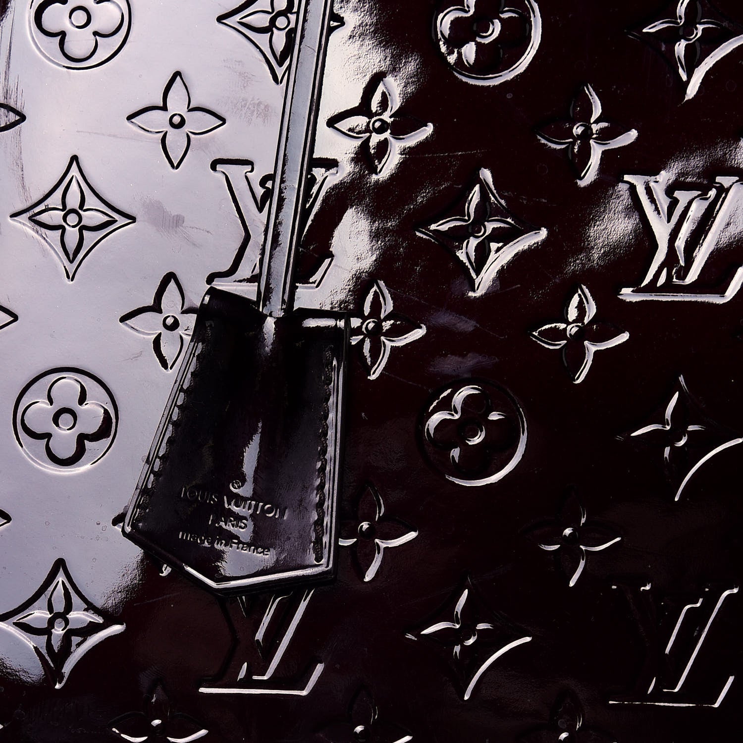 Louis Vuitton Vernis Alma GM Amarante 7 of 13