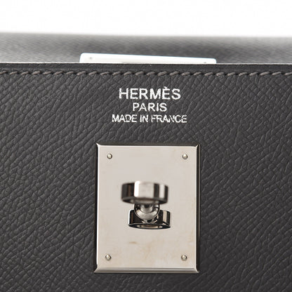 Hermes Epsom Kelly Sellier 40 Graphite 9 of 37