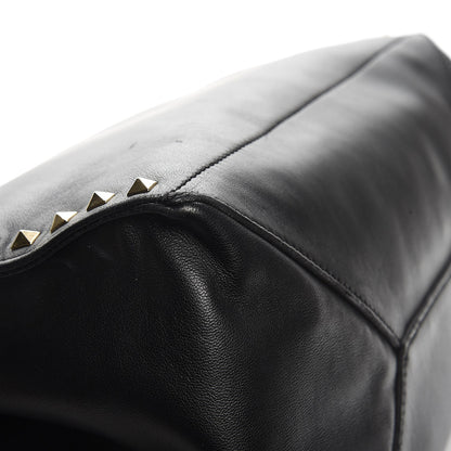 Valentino Garavani Nappa Medium Rockstud Soft Tote Black 8 of 13