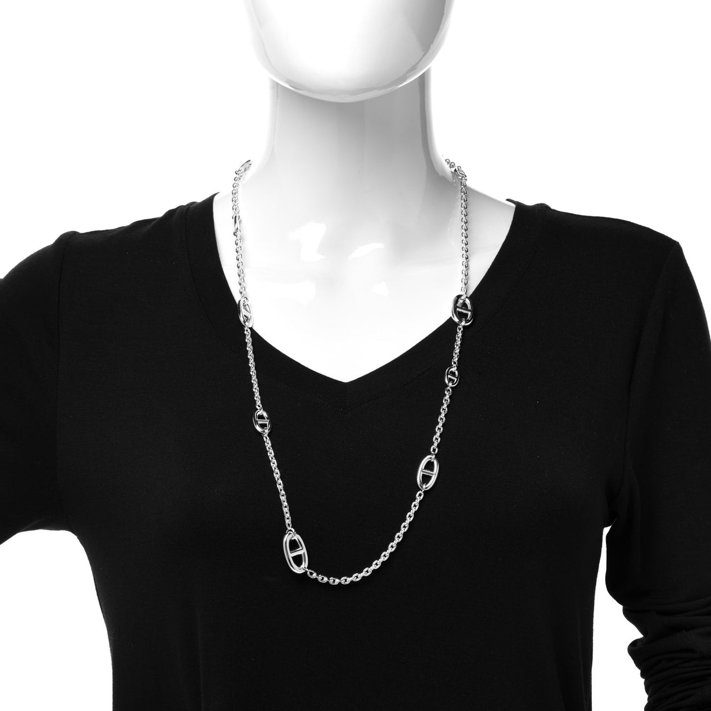 Sterling Silver Farandole Necklace 80