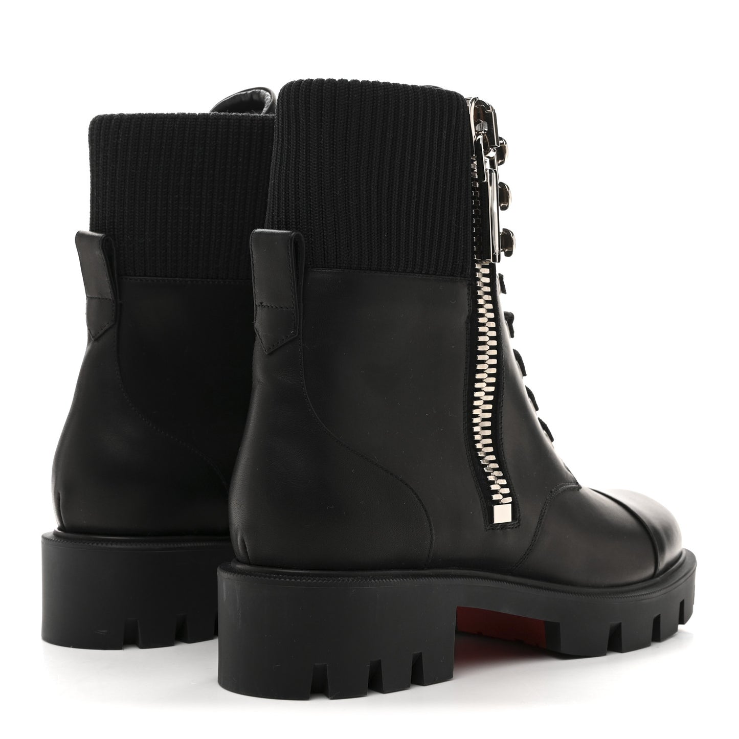 Calfskin Quilted En Hiver Boots 37 Black
