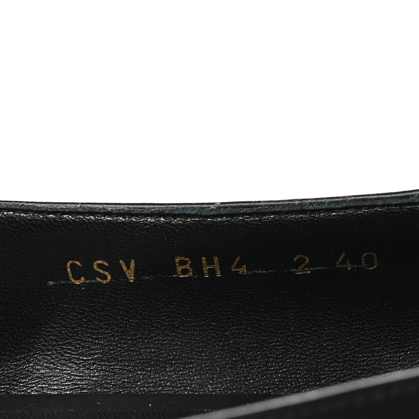 Nappa Vlogo Flats 40 Black